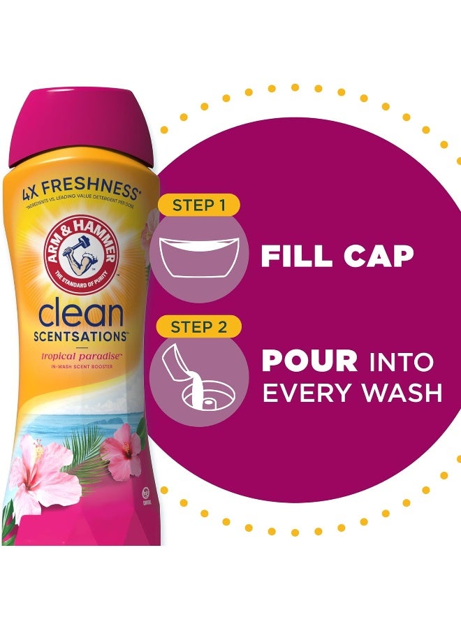 Arm & Hammer In-Wash Scent Booster, Tropical Paradise, 24 oz - Image 5